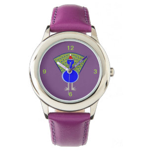 Montre Gros paon de Noël