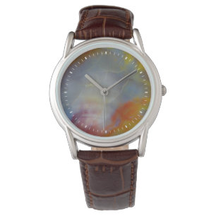 Montre Gros plan de bois petrifié Abstrait
