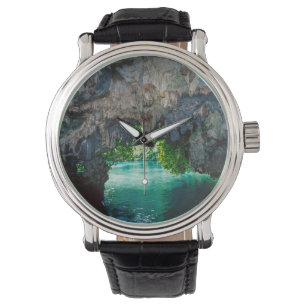 Montre Grotte aux chauves-souris à Airai, Palaos, Microné