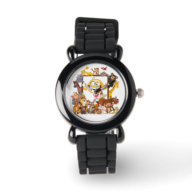 Montre Group Cartoon Animals fun (Recto)
