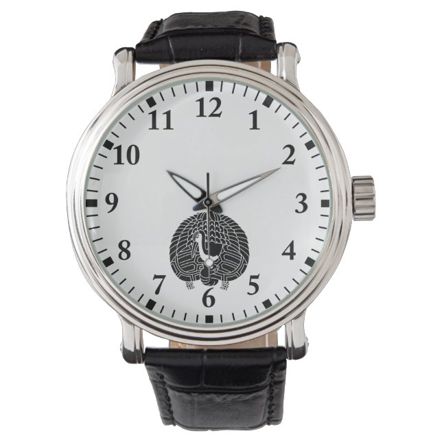 Montre Grue et tortue (devant)