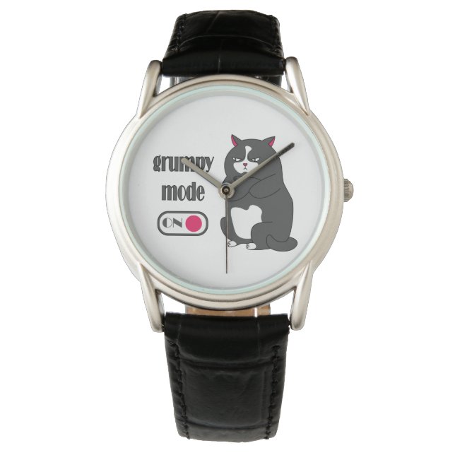 Montre Grumpy mode on funny fat cat (devant)
