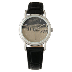 Montre Grunge boueuse de voie de course de chevaux