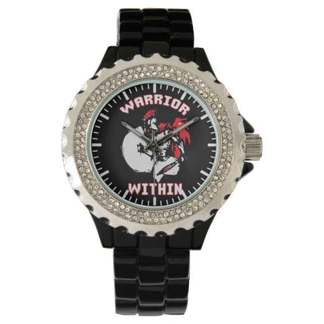 Montre Guerrier à l'intérieur (devant)