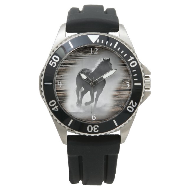 Montre Guetteur de Galloping de Cheval Sauvage (devant)