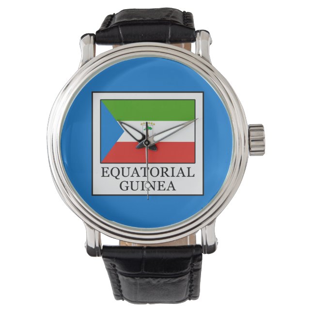 Montre Guinée Équatoriale (devant)