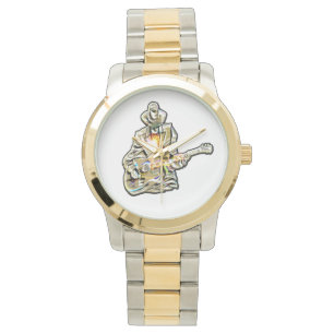 Montre Guitar Blues Man - Ressentez-le