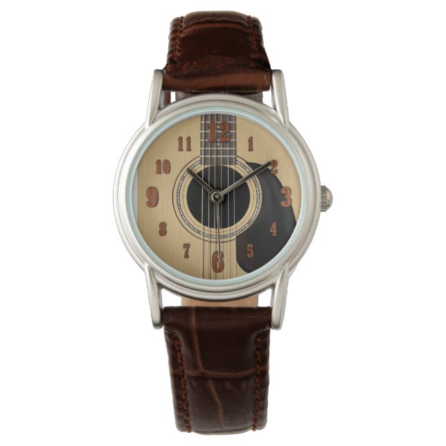 Montre Guitare acoustique (devant)