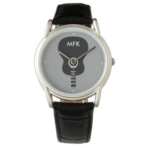 Montre guitare acoustique sur mesure
