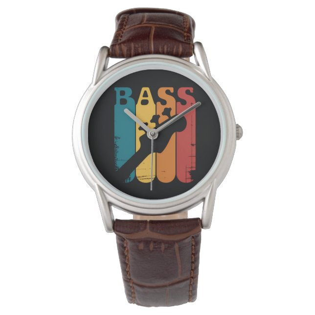 Montre Guitare basse (devant)
