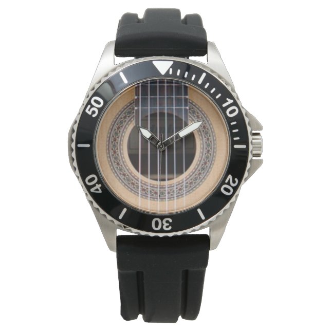 Montre guitare classique (devant)