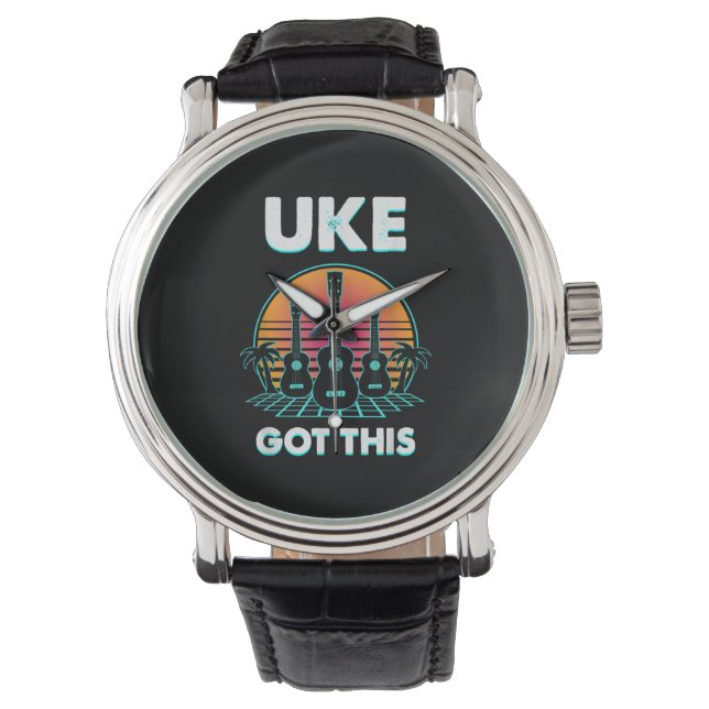 Montre Guitariste Uke A Obtenu Cet Anniversaire (devant)