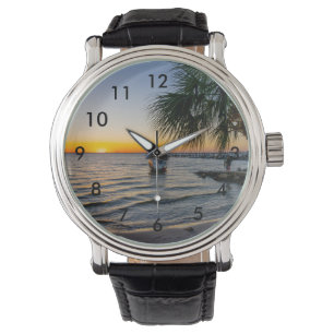 Montre Gulf Breeze Florida Sunset Wrist Watch