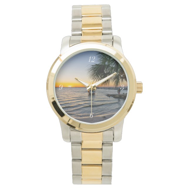 Montre Gulf Breeze Floride Sunset Watch (devant)