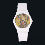 Montre Gustav Klimt - Femme fan<br><div class="desc">Belle peinture de femme avec ventilateur de Gustav Klimt de 1918. Des cadeaux Klimt et des impressions d'art de haute qualité.</div>