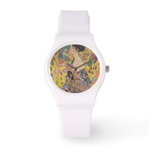 Montre Gustav Klimt - Femme fan