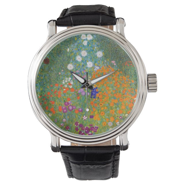 Montre Gustav Klimt : Flower Garden (devant)