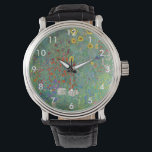 Montre Gustav Klimt - Jardin de campagne avec tournesols<br><div class="desc">Jardin de campagne avec des tournesols / Jardin de ferme avec des tournesols - Gustav Klimt en 1905-1906</div>