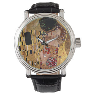 Montre Gustav Klimt : Le baiser (détail)