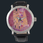 Montre Gustav Klimt Le Baiser Violet<br><div class="desc">Gustav Klimt Le Baiser Violet</div>