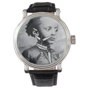 Montre Haile Selassie Éthiopie Rasta Jah Rastafari Reggae