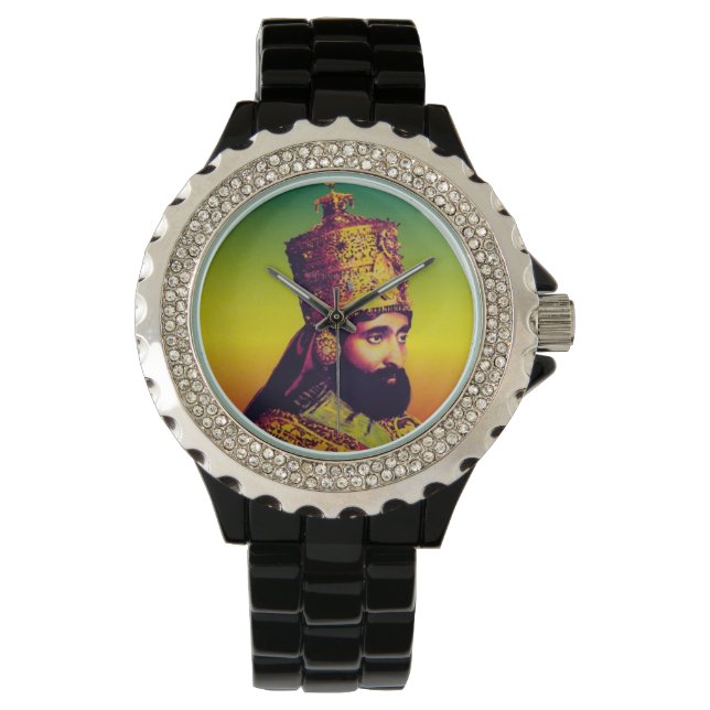 Montre Haile Selassie, Rastafari (devant)