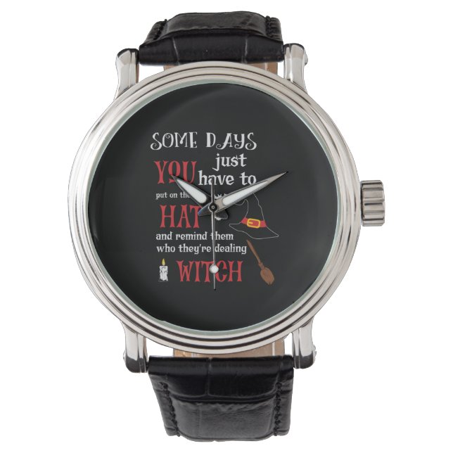 Montre Halloween Certains Jours Vous Devez Anniversaire (devant)