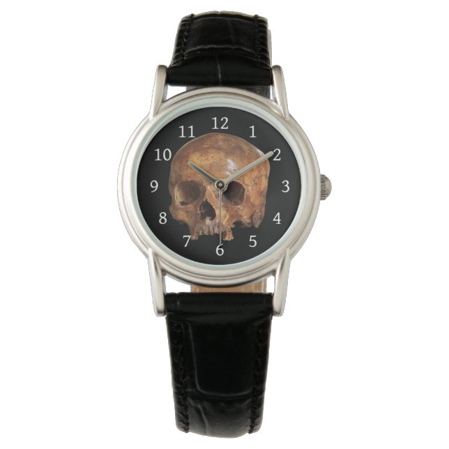 Montre Halloween crâne (devant)