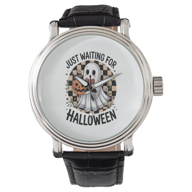 Montre Halloween de la vache des Highlands (2) (devant)