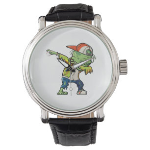 Montre Halloween design pour les amateurs de baseball
