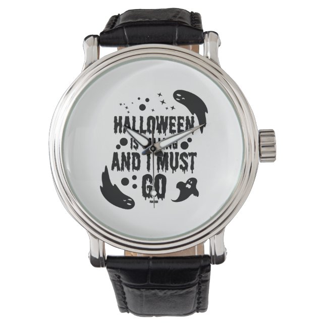 Montre Halloween est en train d'appeler (devant)
