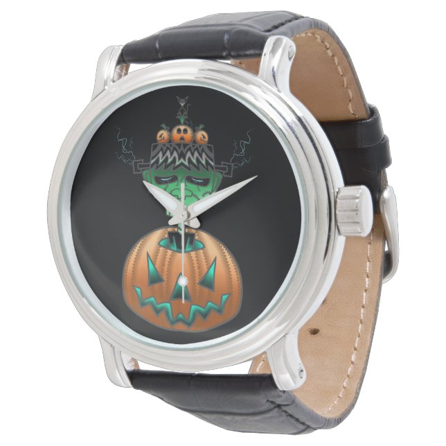 Montre Halloween Horror Punk Zombie (Incliné)