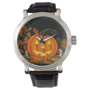 Montre Halloween, Jack-O-Lanternes, tamia, automne,
