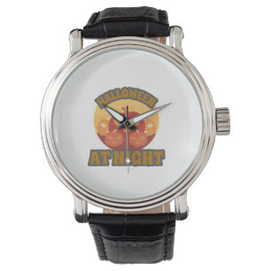 Montre Halloween la nuit
