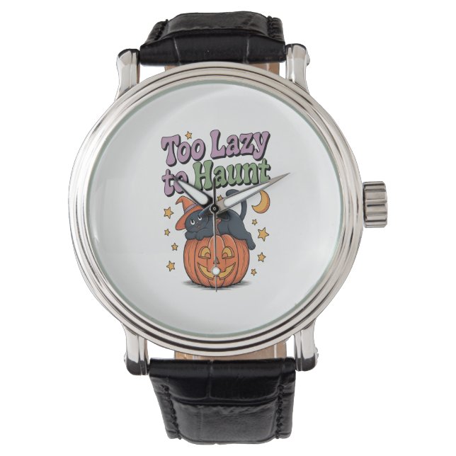 Montre Halloween Lazy Ghost (devant)