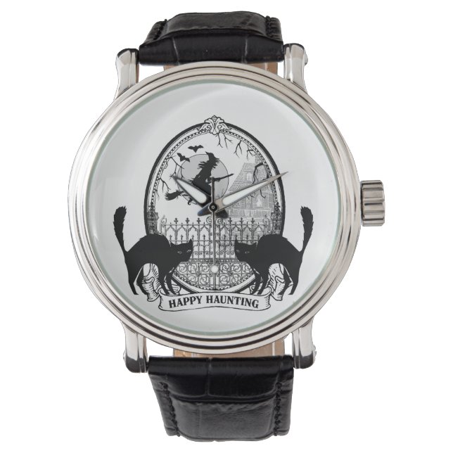 Montre Halloween moderne (devant)