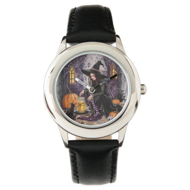Montre Halloween, Soirée Potion au Manoir Hanté  (devant)