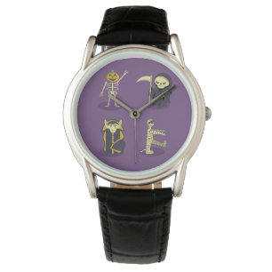 Montre Halloween Squelette Dracula Mummy Griffe Reaper