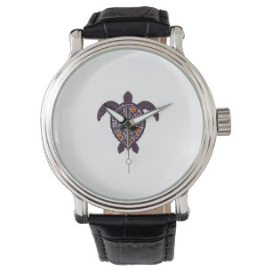 Montre Halloween Tortue de mer Citrouille de l'araignée G