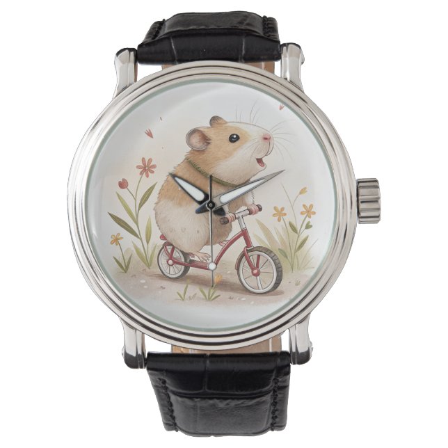 Montre Hamster En Vélo (devant)