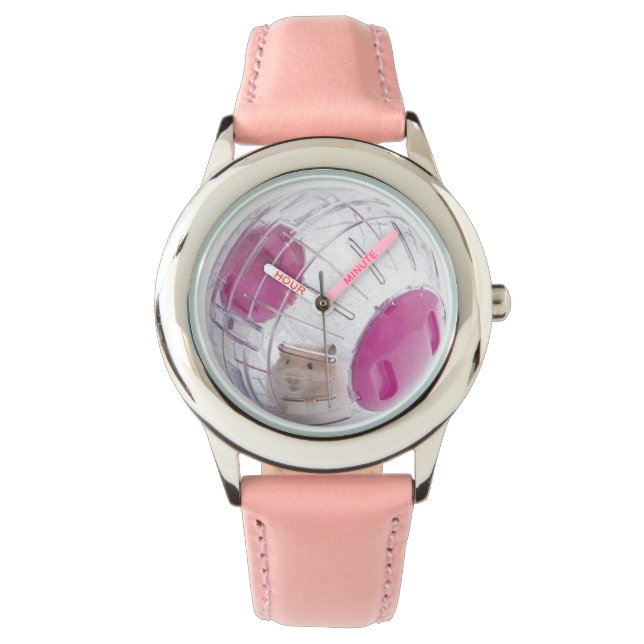 Montre Hamster pour animaux de compagnie de fille dans la (devant)