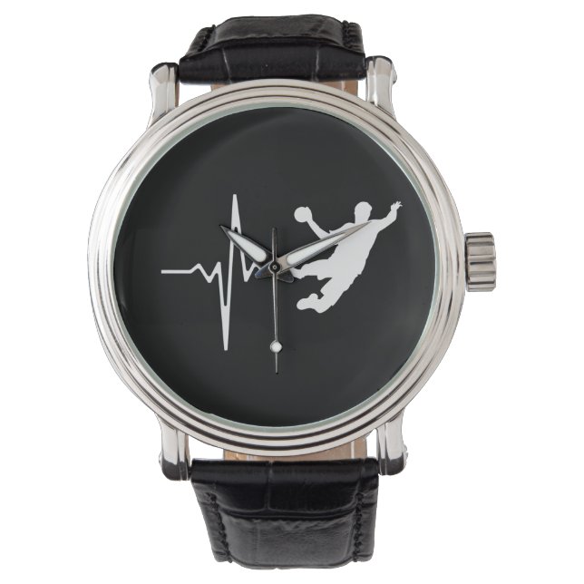 Montre Handball - Handball Player Heartbeat (devant)