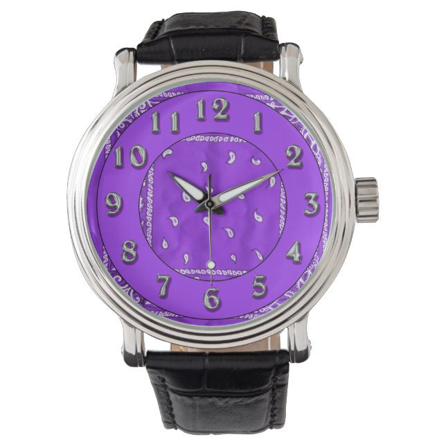 Montre Hanky Violet (devant)