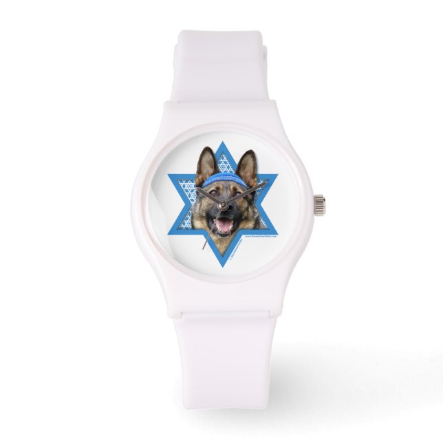 Montre Hanoukka Star of David - Berger allemand (Recto)