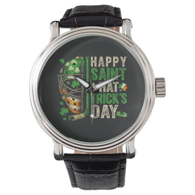 Montre Happy Saint Hat Trick Ice Hockey Player (devant)