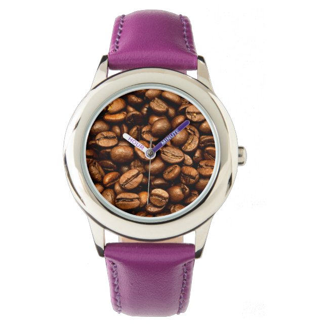 Montre Haricots à café rôtis (devant)