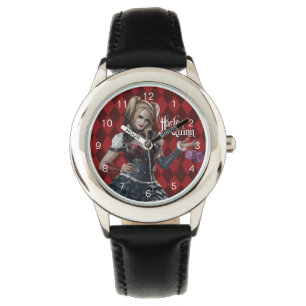 Montre Harley Quinn avec les matrices brouillées