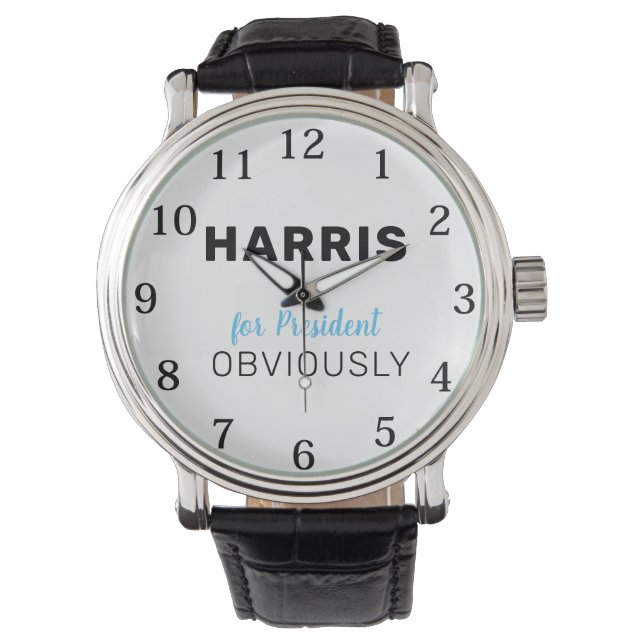 Montre Harris pour la présidence évidemment  (devant)
