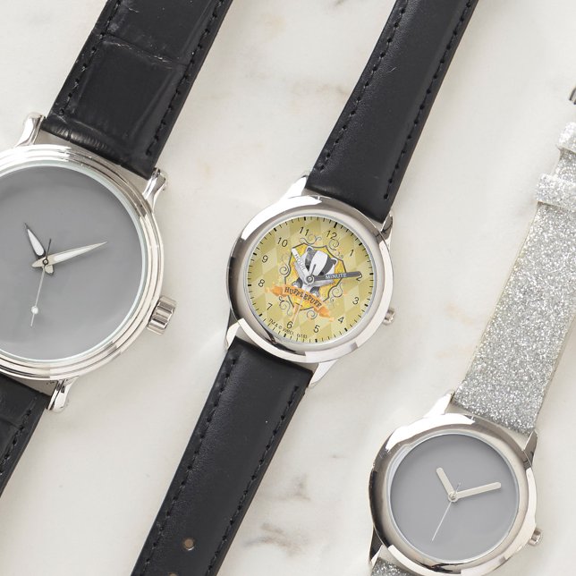 Montre Harry Potter | Charme HUFFLEPUFF™ Crest (Créateur téléchargé)