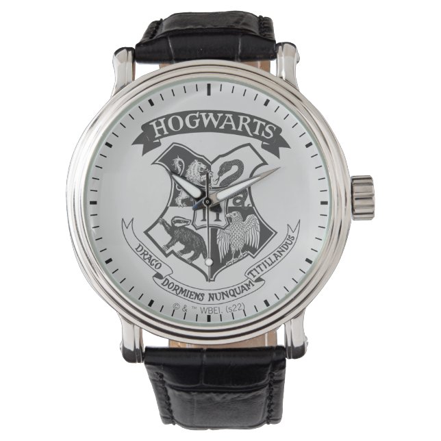 Montre Harry Potter | Cimier de Poudlard rétro (devant)